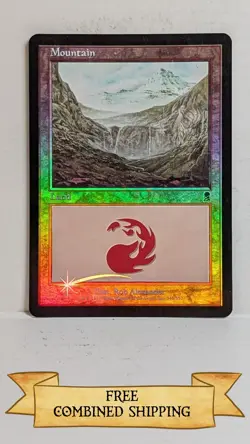 Mountain (345) Onslaught Foil - Image 1