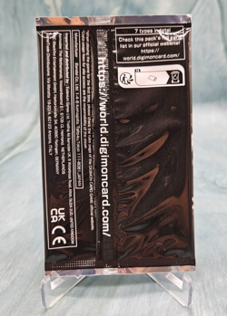 Digimon TCG - Resurgence Booster Promotion Pack RB01 1x Card Box Topper - Image 2