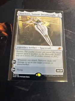 Mtg Dawnsire, Sunstar Dreadnought - Edge of Eternities + Bonus Foils - Image 3