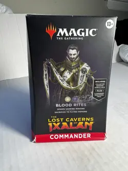 The Lost Caverns of Ixalan Commander Deck - Blood Rites MTG Brand New Sealed - Image 1
