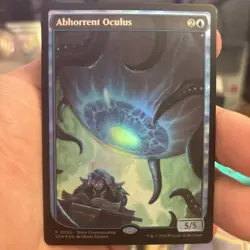 MTG ABHORRENT OCULUS FOIL STORE CHAMPIONSHIP PROMO TEXTLESS 0050 - Image 1