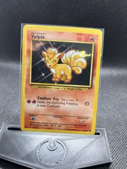 Pokemon Vulpix 068/102 Base Set Regular HP LP - Image 1