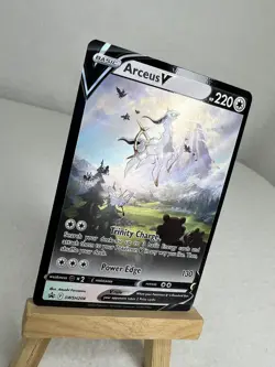 Pokemon TCG Arceus V SWSH204 2022 Figure Collection Black Star Promo Card NM - Image 2