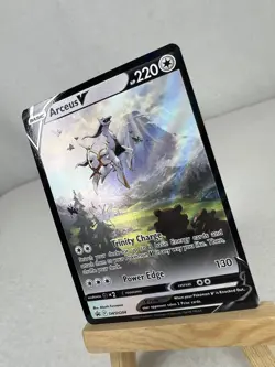 Pokemon TCG Arceus V SWSH204 2022 Figure Collection Black Star Promo Card NM - Image 3