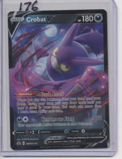 Crobat V - Near Mint SWSH110 Sword & Shield Promo Pokemon - Image 1