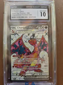 CGC 10 Charizard ex 056 2023 Black Star Promos Holo Promo EN - Image 1