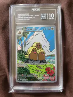 TAG 10 Alolan Dugtrio 208/191 Surging Sparks Pokemon TCG - Image 1