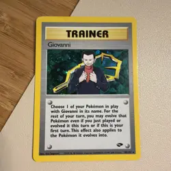 Giovanni 18/132 Gym Challenge Holo Rare Unlimited English Ken Sugimori 2000 - Image 1