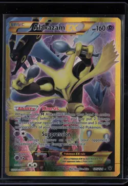 Alakazam EX 125/124 Pokemon Fates Collide Secret Rare Near Mint - Image 1