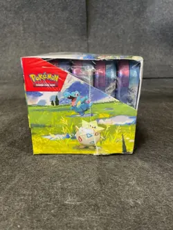POKEMON Mega Evolution: Ascended Heroes Mini Tin Display, Sealed Box is Worn - Image 1