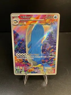 Pokemon TCG SV-Journey Together Wailord #162/159 Illustration Rare - Image 1