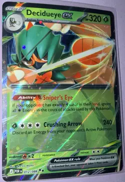 Pokemon TCG, Decidueye Ex 012/088 - Perfect Order- NM - Image 1