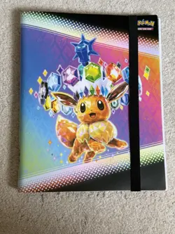 Pokemon TCG Prismatic Evolutions Binder Collection 9-Pocket Binder Only - Image 1