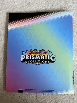 Pokemon TCG Prismatic Evolutions Binder Collection 9-Pocket Binder Only - Image 2