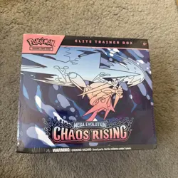 Pokemon TCG Chaos Rising ETB Elite Trainer Box Brand New Small Tear ✅ - Image 1
