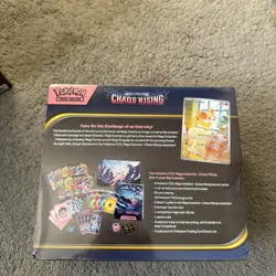Pokemon TCG Chaos Rising ETB Elite Trainer Box Brand New Small Tear ✅ - Image 5