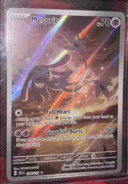Pokemon TCG Mesprit Illustration Surging Sparks 204/191 Near Mint Condition - Image 1