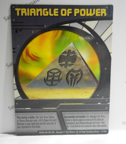 Bakugan Card - Triangle Of Power - Blue Ability Card - BA280 - 37/48c - 2008 - Image 1