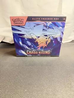 Chaos Rising Elite Trainer Box Factory Sealed New Pokemon TCG - Image 1