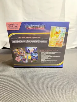 Chaos Rising Elite Trainer Box Factory Sealed New Pokemon TCG - Image 3