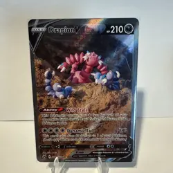 Pokemon TCG Drapion V GG49/GG70 Crown Zenith: Galarian Gallery Holo NM/M - Image 1