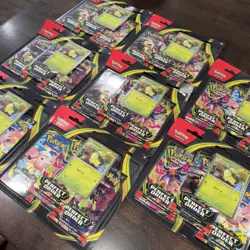 Lot of 8 - 3 Pack Blister (Chikorita) Perfect Order ME03 Pokemon TCG New Sealed - Image 2