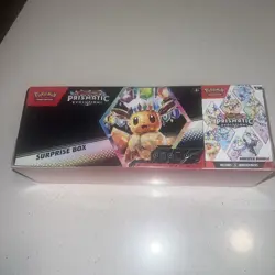 Pokemon Prismatic Evolutions Surprise Box And Booster Bundle Sam’s Club. READ! - Image 1