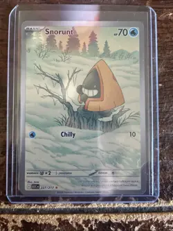 Pokemon Snorunt 227/217 Ascended Heroes Illustration Rare - Image 1