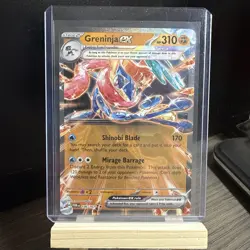 Greninja ex Twilight Masquerade Ultra Rare 106/167 Scarlet & Violet Pokemon TCG - Image 1