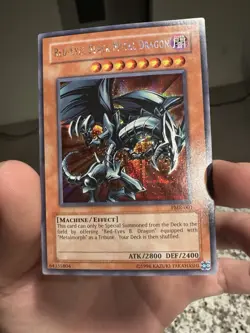 Red-Eyes Black Metal Dragon (Forbidden Memories) FMR-001 Yu-Gi- Oh! Video Game - Image 1