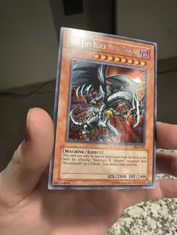 Red-Eyes Black Metal Dragon (Forbidden Memories) FMR-001 Yu-Gi- Oh! Video Game - Image 4