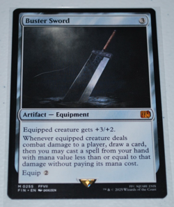 Magic: The Gathering - Final Fantasy - Buster Sword - FIN 0255 EN - Near Mint - Image 1