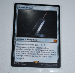Magic: The Gathering - Final Fantasy - Buster Sword - FIN 0255 EN - Near Mint - Image 2