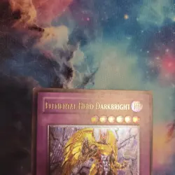 YuGiOh Elemental Hero Darkbright TAEV-EN042 1st Edition Ultimate Rare LP - Image 4
