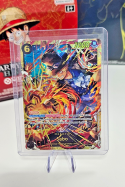 Sabo Op13 - 120 SEC English One Piece Card Game Mint Condition - Image 1