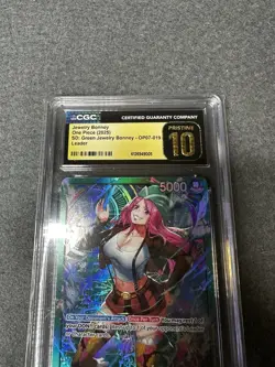 CGC Pristine 10 Jewelry Bonney OP07-019 Starter Deck: GREEN Jewelry Bonney - Image 2