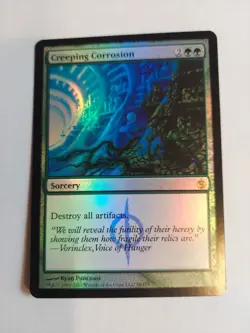 Creeping Corrosion Mirrodin Besieged Foil - Image 1