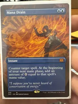 Mana Drain (Borderless) Double Masters 2022 Regular - Image 1