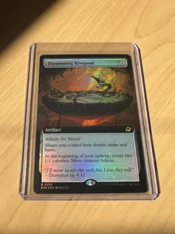 Thrumming Hivepool (Extended Art) Edge of Eternities Foil MTG NM+ - Image 1