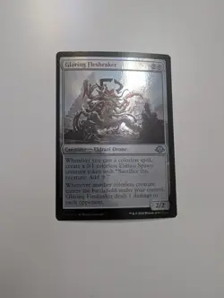 MTG - Glaring Fleshraker (Ripple Foil) - Commander: Modern Horizons 3 NM/M Cond - Image 1