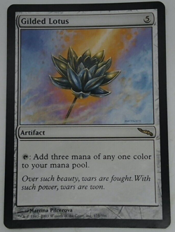Gilded Lotus [Mirrodin] Magic the Gathering MTG - Image 1