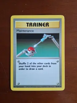 Maintenance 83/102 - Pokemon card Base Set EXCELLENT 1999 english tcg - Image 1