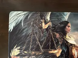 MTG Ultra Pro Playmat Seraph of the Scales Serialized /950 Magic Magali - Image 4