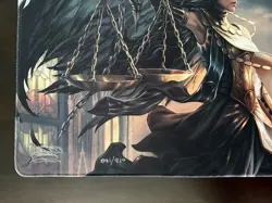 MTG Ultra Pro Playmat Seraph of the Scales Serialized /950 Magic Magali - Image 5
