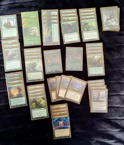 magic the gathering deck Nykthos Boseiju llanowar nissa rares mythic hydra - Image 1