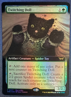 FOIL Twitching Doll / Zuckende Puppe - DUSKMOURN - englisch (nm +) Buy a Box - Image 1