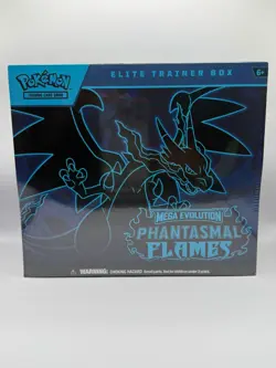 Pokemon TCG: ETB Factory Sealed ✅- ME02: Phantasmal Flames - Image 1