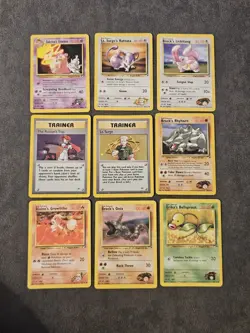 Lotto Pokemon Gym Heroes con holo - Image 1