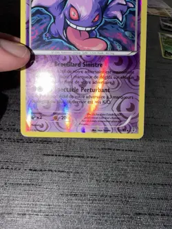 Carte Pokemon Ectoplasma 60/162 Reverse XY Impulsion Turbo Francais Occasion - Image 5