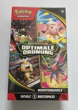Pokemon TCG Boosterbundle Mega Entwicklung Optimale Ordnung OVP Sealed Deutsch - Image 1